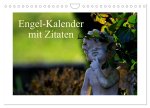 Engel-Kalender mit Zitaten (Wandkalender 2026 DIN A4 quer), CALVENDO Monatskalender
