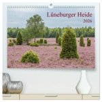 Lüneburger Heide (hochwertiger Premium Wandkalender 2026 DIN A2 quer), Kunstdruck in Hochglanz