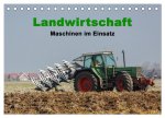 Landwirtschaft - Maschinen im Einsatz (Tischkalender 2026 DIN A5 quer), CALVENDO Monatskalender