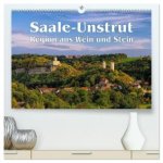 Saale-Unstrut - Region aus Wein und Stein (hochwertiger Premium Wandkalender 2026 DIN A2 quer), Kunstdruck in Hochglanz