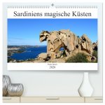 Sardiniens magische Küsten (hochwertiger Premium Wandkalender 2026 DIN A2 quer), Kunstdruck in Hochglanz