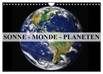 Sonne, Monde und Planeten (Wandkalender 2026 DIN A4 quer), CALVENDO Monatskalender
