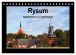 Rysum - Warfendorf in Ostfriesland (Tischkalender 2026 DIN A5 quer), CALVENDO Monatskalender