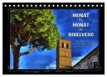 Monat für Monat ein Bibelvers (Tischkalender 2026 DIN A5 quer), CALVENDO Monatskalender