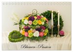 Blumen-Passion (Tischkalender 2026 DIN A5 quer), CALVENDO Monatskalender