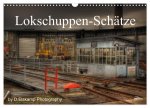 Lokschuppen-Schätze (Wandkalender 2026 DIN A3 quer), CALVENDO Monatskalender