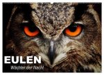 Eulen. Wächter der Nacht (Wandkalender 2026 DIN A2 quer), CALVENDO Monatskalender