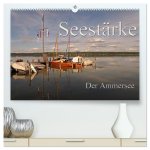 Seestärke - Der Ammersee (hochwertiger Premium Wandkalender 2026 DIN A2 quer), Kunstdruck in Hochglanz
