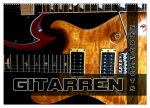 Gitarren Snapshots (Wandkalender 2026 DIN A2 quer), CALVENDO Monatskalender