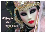 Magie der Masken (Wandkalender 2026 DIN A4 quer), CALVENDO Monatskalender