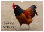 Die Welt der Hühner (Wandkalender 2026 DIN A4 quer), CALVENDO Monatskalender