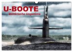 U-Boote - Militärische Ungetüme (Wandkalender 2026 DIN A3 quer), CALVENDO Monatskalender