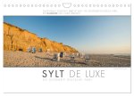 Emotionale Momente: Sylt de Luxe - die schönste deutsche Insel. (Wandkalender 2026 DIN A4 quer), CALVENDO Monatskalender