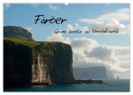 Färöer (Wandkalender 2026 DIN A2 quer), CALVENDO Monatskalender