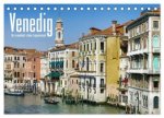 Venedig - Die traumhaft schöne Lagunenstadt (Tischkalender 2026 DIN A5 quer), CALVENDO Monatskalender