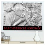 Das Chinesische Horoskop / Geburtstagskalender (hochwertiger Premium Wandkalender 2026 DIN A2 quer), Kunstdruck in Hochglanz