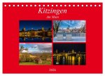 Kitzingen am Main (Tischkalender 2026 DIN A5 quer), CALVENDO Monatskalender