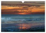 Strandimpressionen von der Nordsee (Wandkalender 2026 DIN A4 quer), CALVENDO Monatskalender