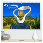 Wyoming - Impressionen (hochwertiger Premium Wandkalender 2026 DIN A2 quer), Kunstdruck in Hochglanz