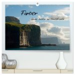 Färöer (hochwertiger Premium Wandkalender 2026 DIN A2 quer), Kunstdruck in Hochglanz