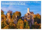 SCHWÄBISCHE ALB W.Dieterich (Tischkalender 2026 DIN A5 quer), CALVENDO Monatskalender