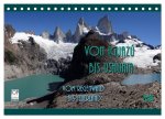 Von Iguazú bis Ushuaia - vom Regenwald bis Feuerland (Tischkalender 2026 DIN A5 quer), CALVENDO Monatskalender