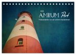 AMRUM Art (Tischkalender 2026 DIN A5 quer), CALVENDO Monatskalender