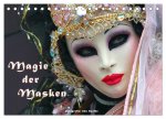Magie der Masken (Tischkalender 2026 DIN A5 quer), CALVENDO Monatskalender