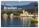 Brasilien 2026 Estrada Real - der Weg des Goldes (Wandkalender 2026 DIN A3 quer), CALVENDO Monatskalender