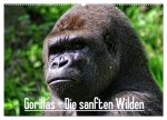 Gorillas - Die sanften Wilden (Wandkalender 2026 DIN A2 quer), CALVENDO Monatskalender