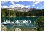 Die Dolomiten - Wanderparadies in Südtirol (Wandkalender 2026 DIN A2 quer), CALVENDO Monatskalender