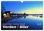Ansichten meiner Stadt - Verden Aller (Wandkalender 2026 DIN A4 quer), CALVENDO Monatskalender