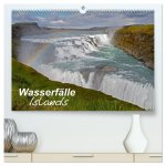 Wasserfälle Islands (hochwertiger Premium Wandkalender 2026 DIN A2 quer), Kunstdruck in Hochglanz