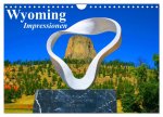 Wyoming - Impressionen (Wandkalender 2026 DIN A4 quer), CALVENDO Monatskalender