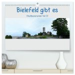 Bielefeld gibt es! Stadtpanoramen Teil 2 (hochwertiger Premium Wandkalender 2026 DIN A2 quer), Kunstdruck in Hochglanz