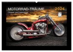 Motorrad-Träume - Chopper und Custombikes (Wandkalender 2026 DIN A2 quer), CALVENDO Monatskalender