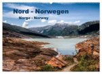Nord Norwegen Norge - Norway (Wandkalender 2026 DIN A2 quer), CALVENDO Monatskalender