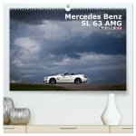 Mercedes-Benz SL 63 AMG (hochwertiger Premium Wandkalender 2026 DIN A2 quer), Kunstdruck in Hochglanz