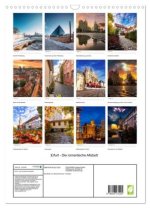Erfurt - Die romantische Altstadt (Wandkalender 2026 DIN A3 hoch), CALVENDO Monatskalender
