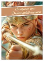 Amazonen und Dschungelköniginnen (Wandkalender 2026 DIN A2 hoch), CALVENDO Monatskalender