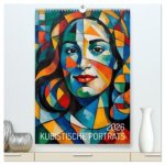Kubistische Porträts (hochwertiger Premium Wandkalender 2026 DIN A2 hoch), Kunstdruck in Hochglanz