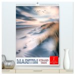 Maritim - Strandtage (hochwertiger Premium Wandkalender 2026 DIN A2 hoch), Kunstdruck in Hochglanz
