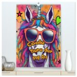 Coole Tiere der Pop Art (hochwertiger Premium Wandkalender 2026 DIN A2 hoch), Kunstdruck in Hochglanz
