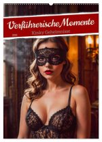 Verführerische Momente - Kinky Geheimnisse (Wandkalender 2026 DIN A2 hoch), CALVENDO Monatskalender