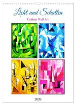 Licht und Schatten . Cubism Wall Art (Wandkalender 2026 DIN A3 hoch), CALVENDO Monatskalender