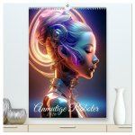 Anmutige Roboter (hochwertiger Premium Wandkalender 2026 DIN A2 hoch), Kunstdruck in Hochglanz