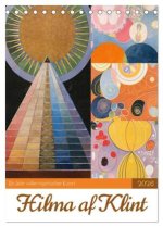 Hilma af Klint - Ein Jahr voller mystischer Kunst (Tischkalender 2026 DIN A5 hoch), CALVENDO Monatskalender