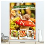 Filzige Waldbewohner - Ein Jahr tierisch niedlicher Filzhandarbeiten (hochwertiger Premium Wandkalender 2026 DIN A2 hoch), Kunstdruck in Hochglanz