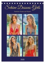 Schöne Dessous-Girls. Sinnliche Frauen am Wasser (Tischkalender 2026 DIN A5 hoch), CALVENDO Monatskalender