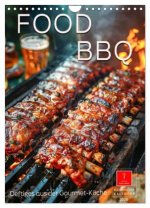 Food BBQ - Deftiges aus der Gourmet-Küche (Wandkalender 2026 DIN A4 hoch), CALVENDO Monatskalender